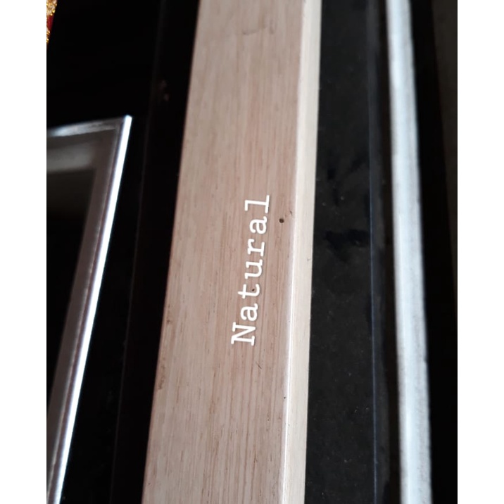 STANDING MIRROR CERMIN  FULL BODY 127x35 BISA  BERDIRI  BISA DIGANTUNG-natural