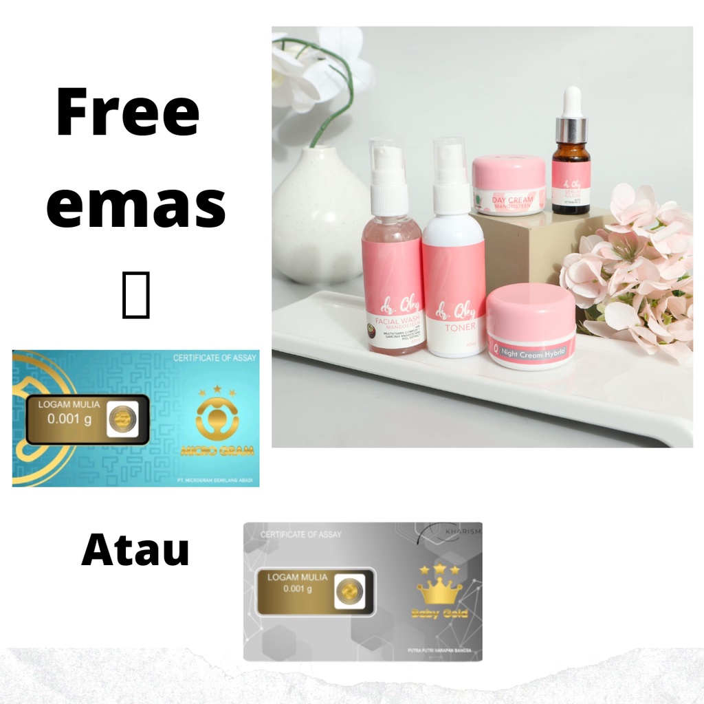 Skincare Dr qky Cream Flek Hitam membandel Cream Dr qky Paket Kecantikan Skincare Penghilang Flek Sa