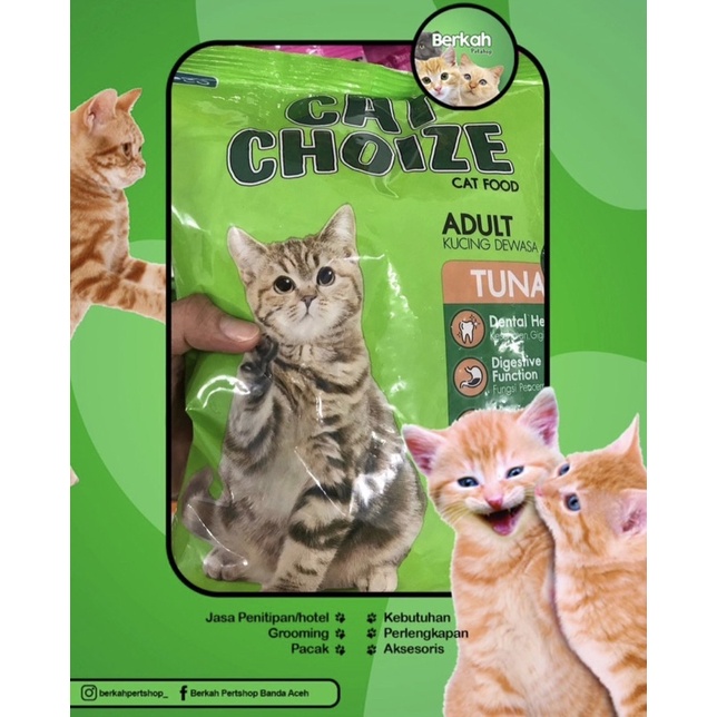 cat choize adult Cat choize adult tuna dan cat choize adult salmon Makanan kering