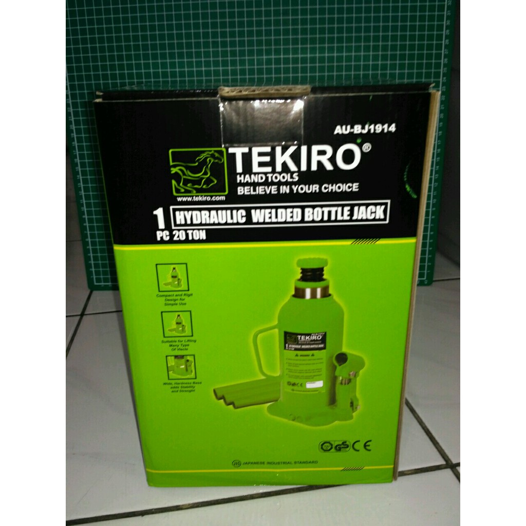 TEKIRO - DONGKRAK BOTOL 20 TON - DONGKRAK MOBIL HYDRAULIC - ORIGINAL