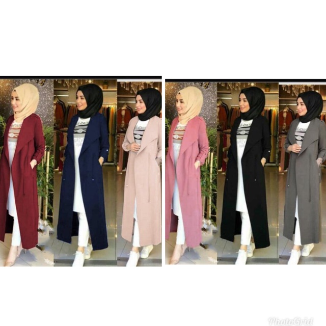 ZR Turkey longblzer / Blazer wanita murah / blazer wanita muslimah