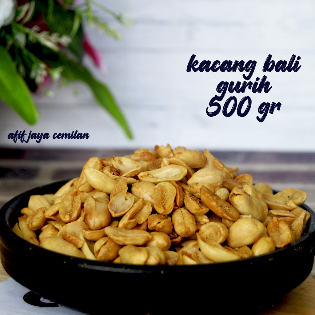 

Kacang Bali Atau Kacang Thailand Gurih Asin Dan Renyah Kiloan 500 Gram afif jaya cemilan