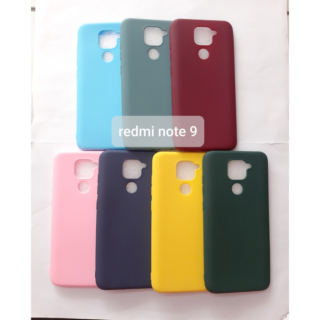 SILIKON CASE CANDY REDMI NOTE 9