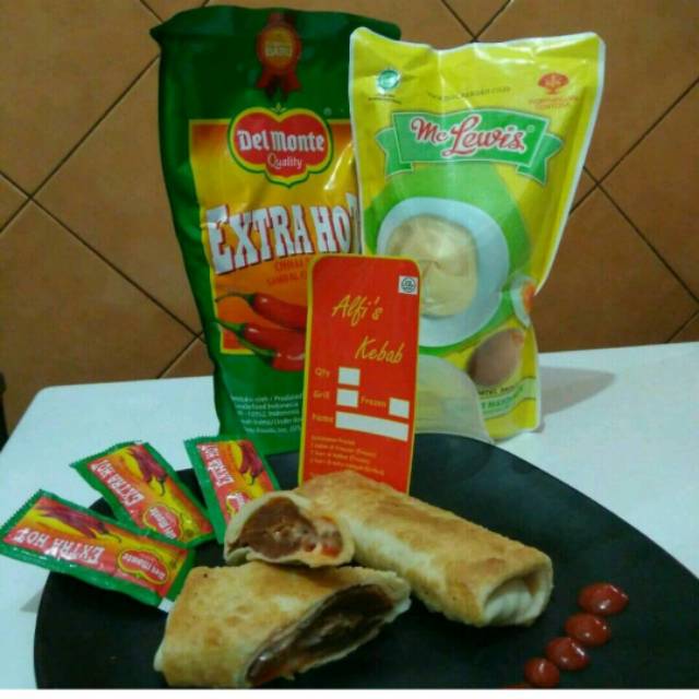 

Kebab Daging Sapi Matang atau frozen
