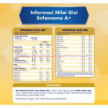 Enfamama Coklat 400gr Susu Minuman Khusus Ibu Hamil menyusui Rasa Cokelat Susu Ibu Hamil Pregnant Enfa Mama Rasa Coklat Enfamil Chocolate