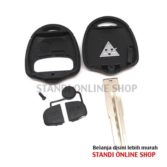 Casing Rumah Kunci Mitsubishi Pajero Sport Triton Strada Kiri