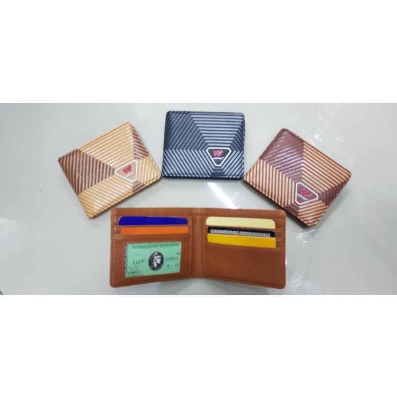 Dompet WARNER motif bintik panah