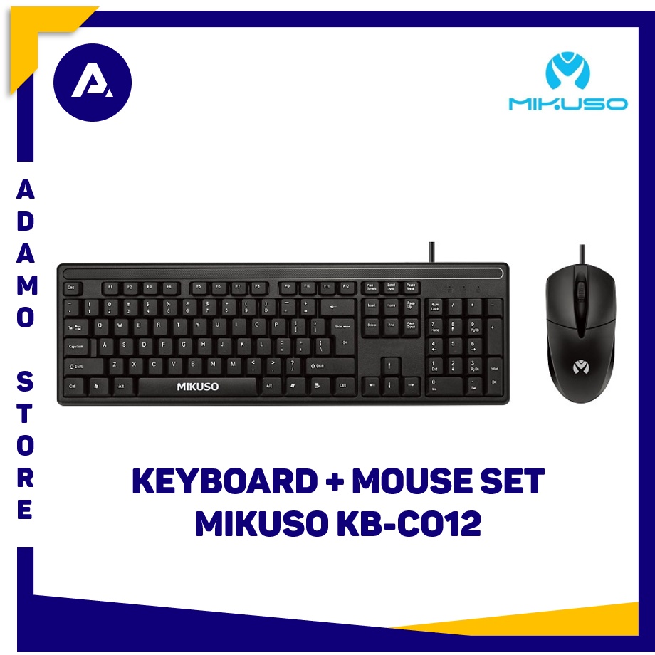 Keyboard + Mouse Set Mikuso KB-C012 (Bundle Combo)