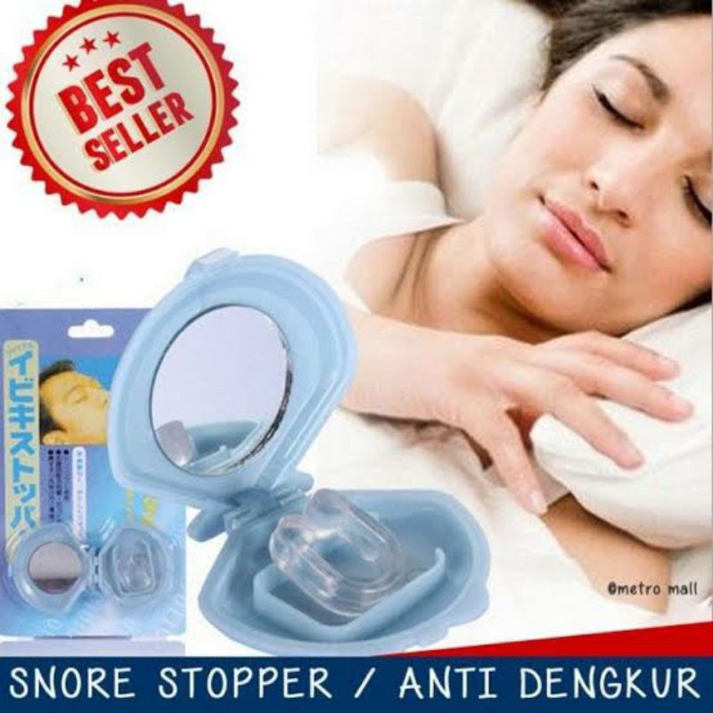 SNORE STOPPER / ANTI DENGKUR NGOROK PENGURANG DENGKURAN NGOROK