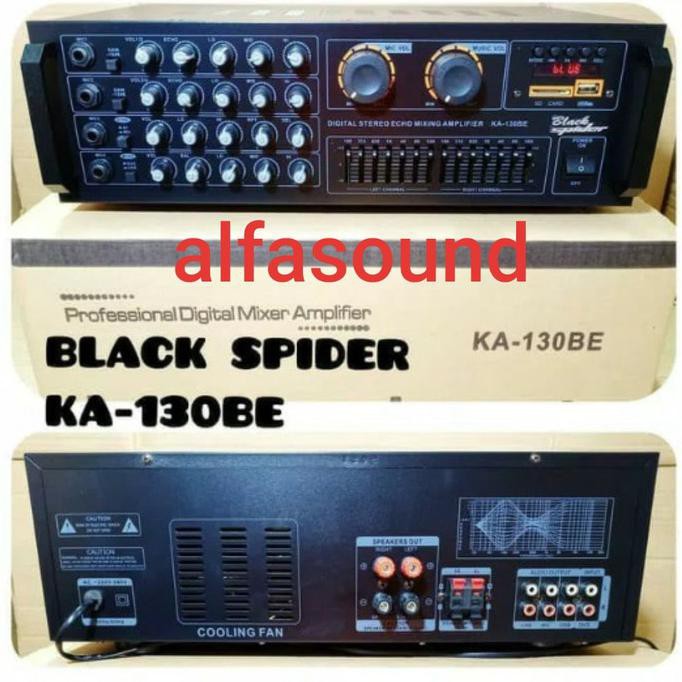 Ampli Black Spider Ka 130 Be Amplifier Blackspider Ka 130Be Ka130Be