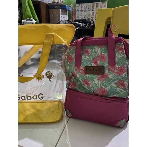 gabag cooler bag preloved like new