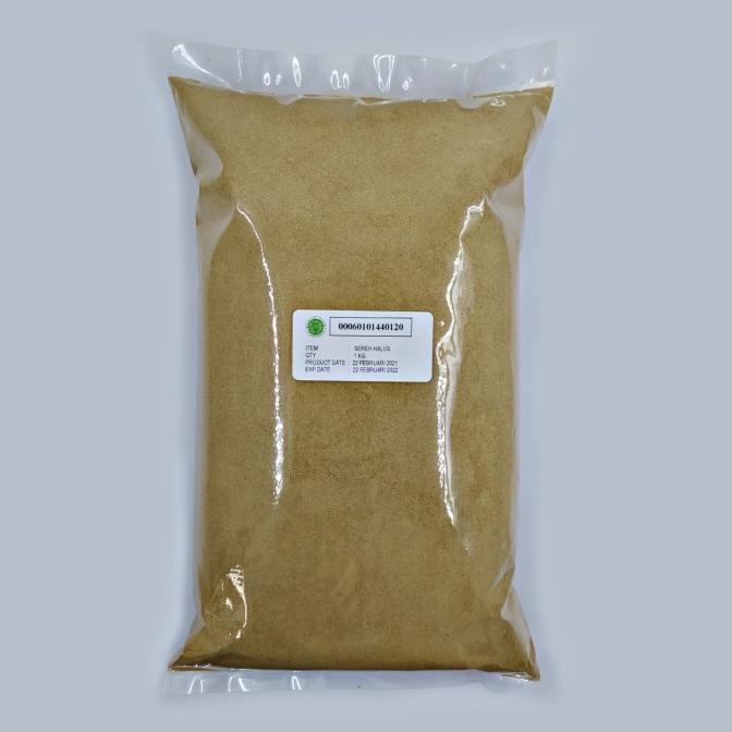 

bumbu SEREH HALUS 1 KG KUALITAS PREMIUM 100% ASLI
