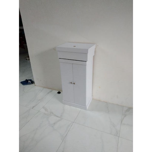 meja kabinet aquarium