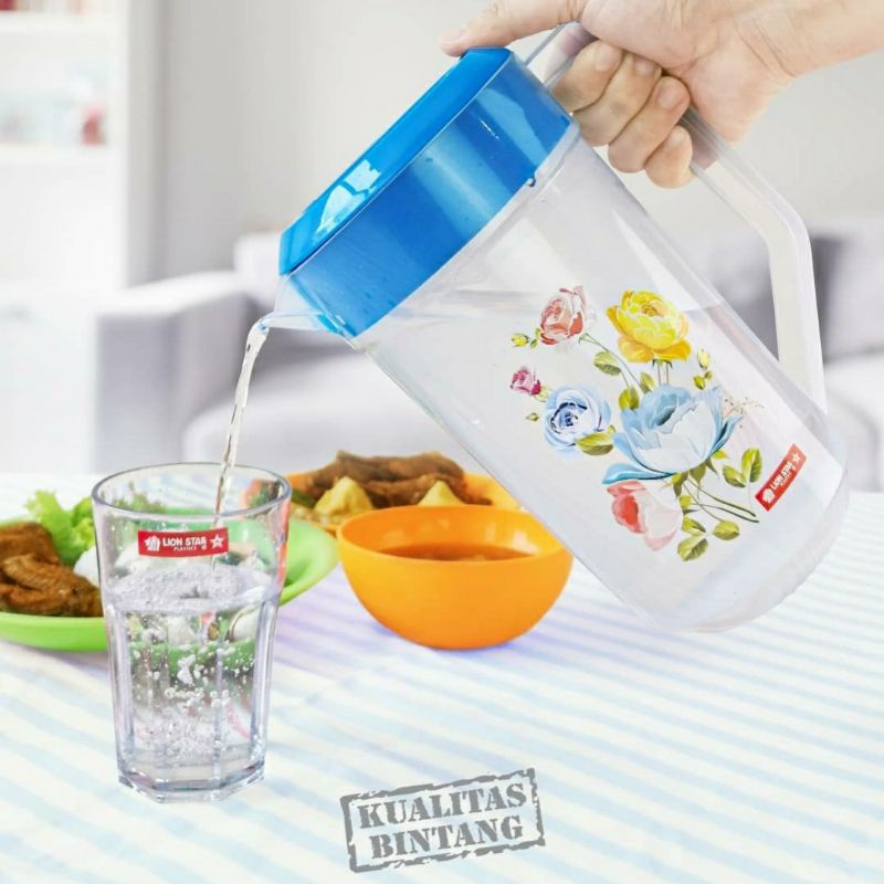 Teko Lion Star 4.1 liter/Murah Teko Lion Star Plastik Serbaguna Non-Elektrik/COD Teko Serbaguna/Teko
