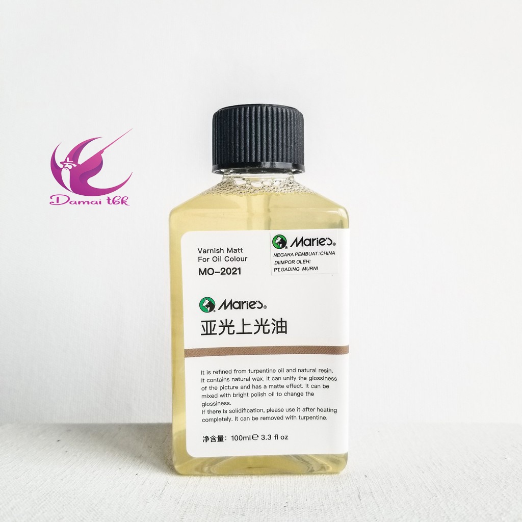 

Maries Matt Varnish Oil Matte Painting 100Ml 2021