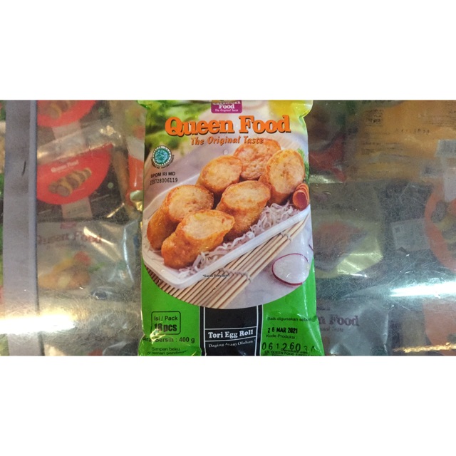 

Queen food tori egg roll isi 18