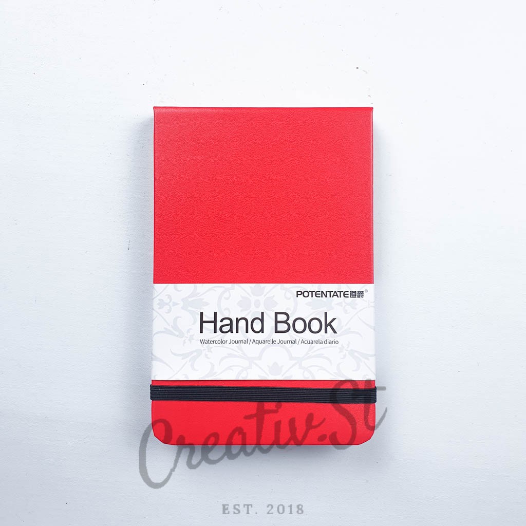 Jual Potentate Hand Book Watercolor Pad 90 X 140 Mm 300Gsm Indonesia|Shopee Indonesia