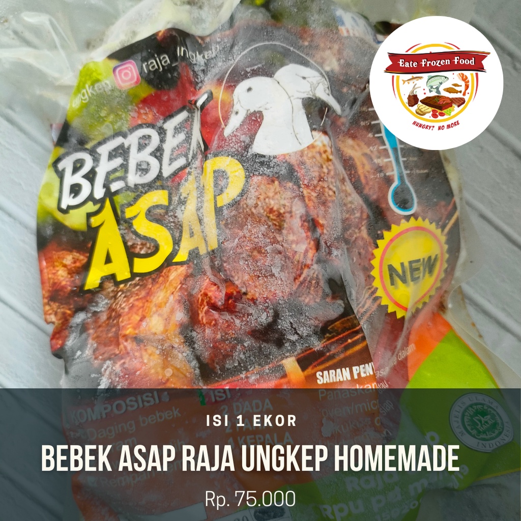 

Frozen Bebek Asap Homemade Raja Ungkep