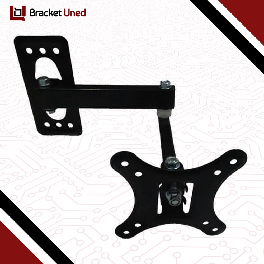 Bracket TV Monitor 24 21 26 17 14 Inch Dijamin Cocok 14 - 28 In 6 Arah Universal Breket TV Briket TV Braket TV Gantungan TV Tembok Tempelan TV Dinding BU1 SWK 1 Lengan