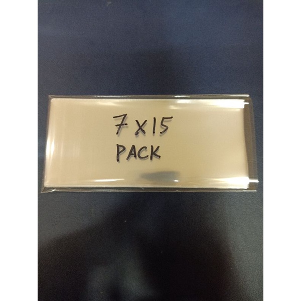 Plastik opp ukuran 7x15 cm untuk pelindung uang kuno (pack)