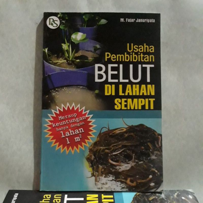 Buku Peternakan - Usaha Pembibitan Belut Di Lahan Sempit