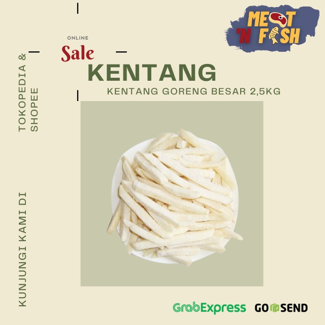 

Kentang Goreng Frozen 1 kg