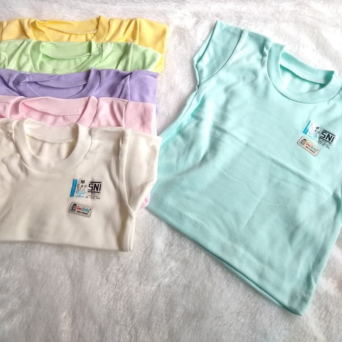 6PC OBLONG  BAYI  ONE BABY POLOS KAOS  BAYI  ONE BABY POLOS 