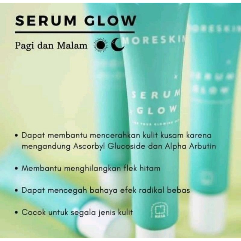 MORESKIN Serum Glow|Whitening Serum Nasa