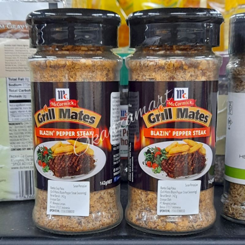 

McCormick Grill Mates Blazin Pepper Steak 142gr