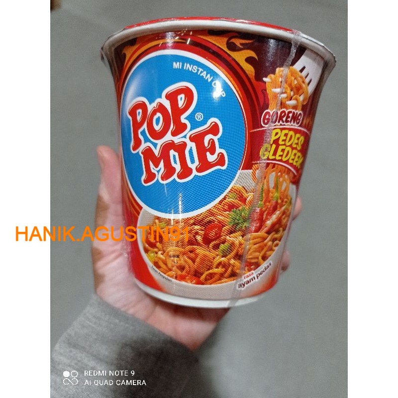 

Pop Mie Goreng Pedes Gledek Pop Mie Pedes Instan Rasa Ayam Pedas - 75gr