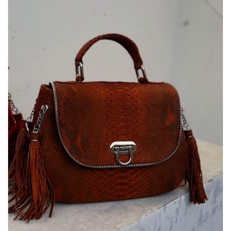 Tas Kulit Ular asli phyton