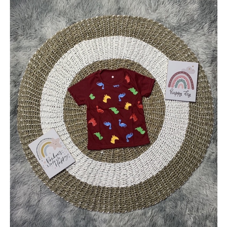 Go Kids Station - Kaos Anak Laki Laki Perempuan T-shirt Distro 1 - 6 Tahun Murah Eceran Grosir Cowok Cewek /COD