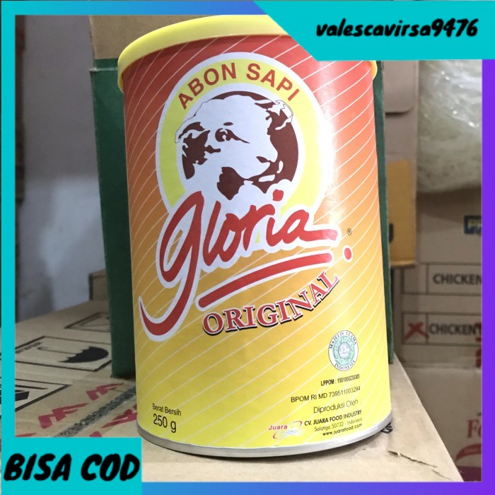 

⭐BISA COD⭐ Abon Sapi Gloria Original 250g