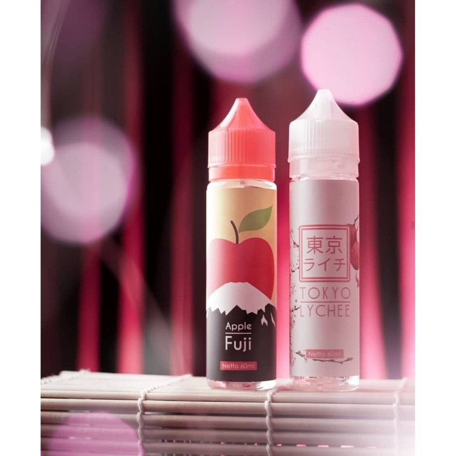 Liquid Apple Fuji 60ML 3MG by Public Distribution berpita cukai