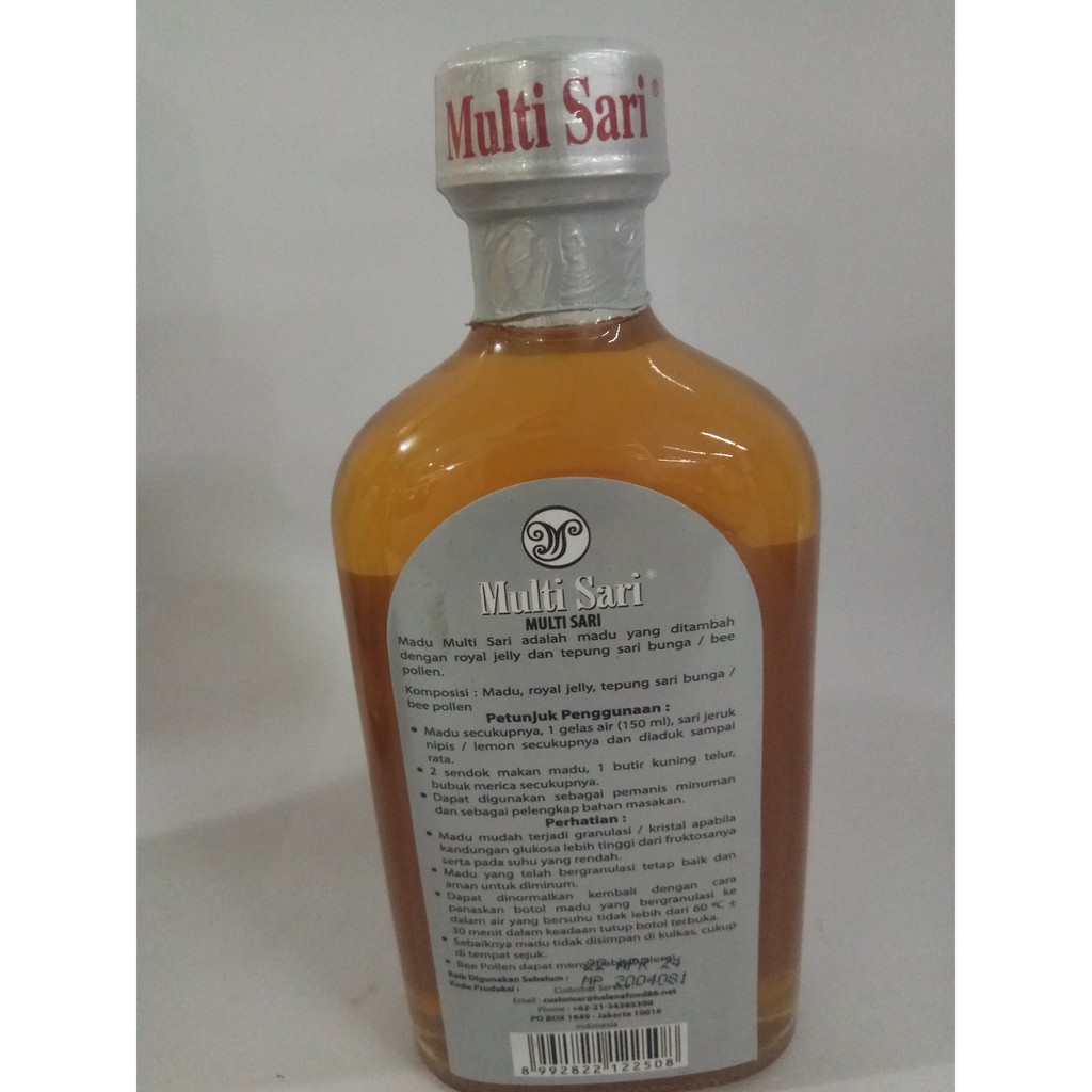 Madu Multi Sari 250ml Madu Murni