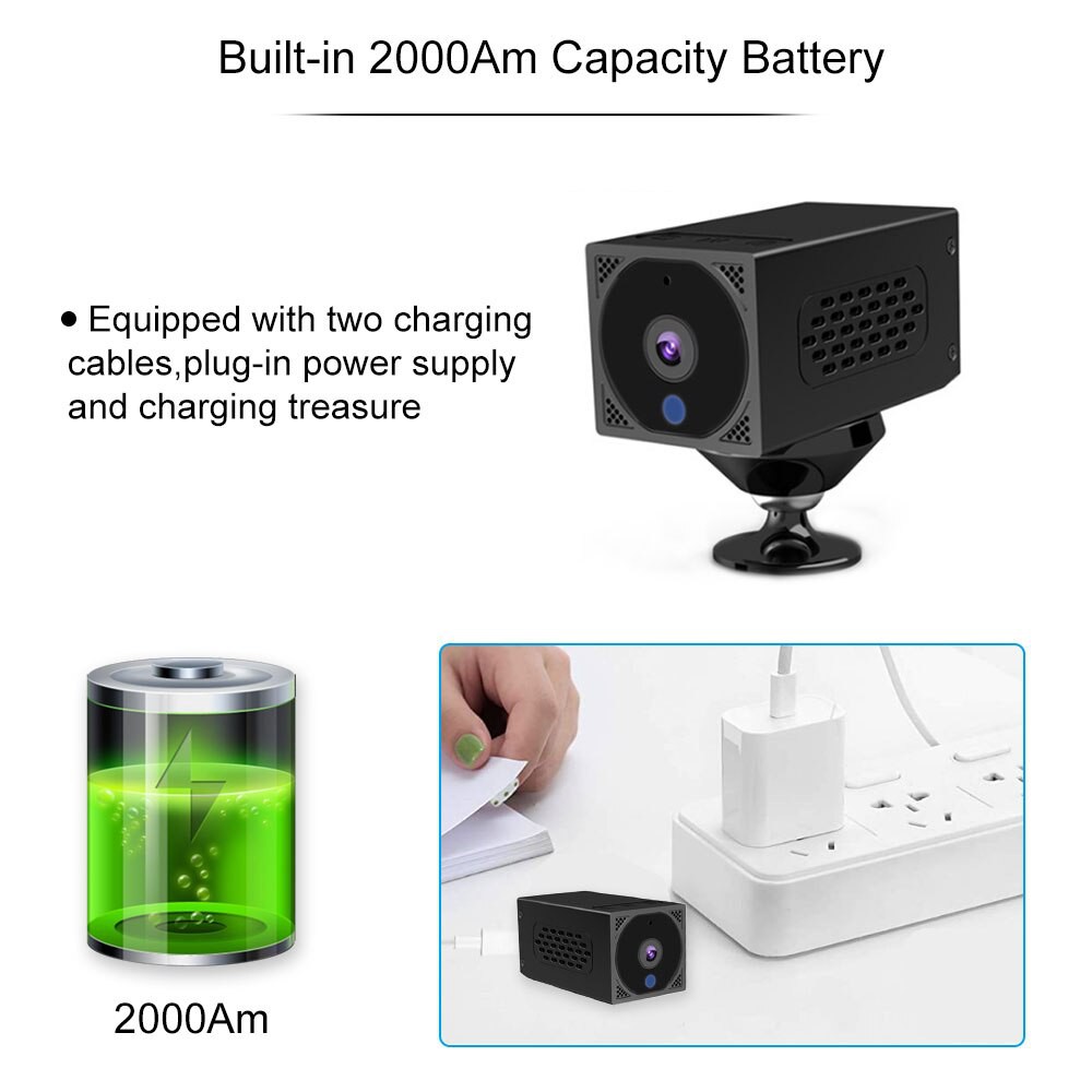 KAMERA CCTV MINI WIFI TERSEMBUNYI OUTDOOR CAMERA PENGINTAI MINI KECIL TANPA KABEL SPY CAM CAMERA 14