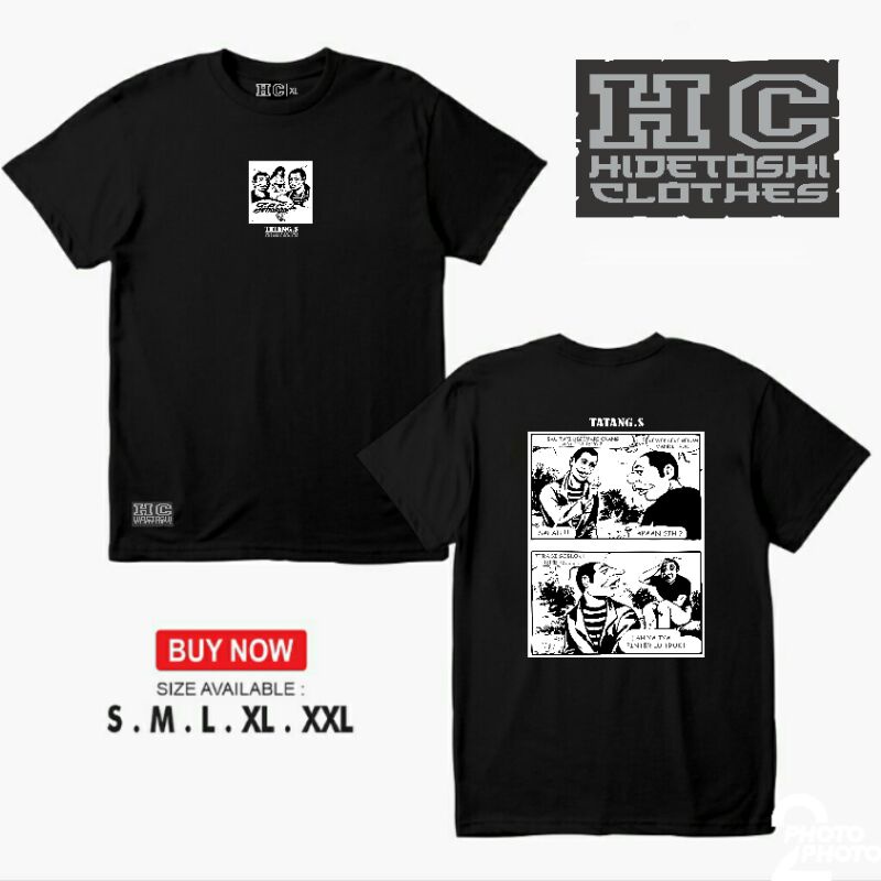 Kaos/T-shirt Petruk Gareng komik terbaru