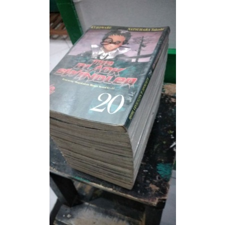 komik the black swindler