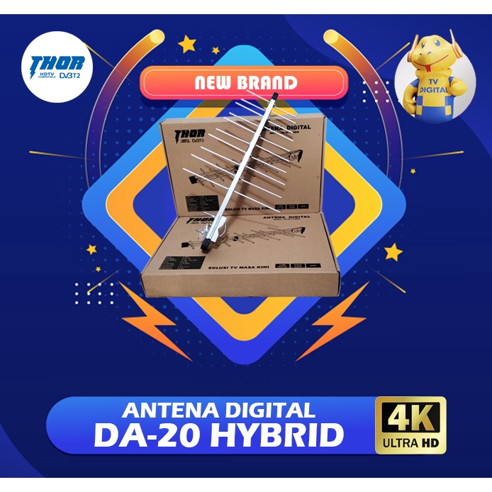 Thor Antena Digital model DA-20 Hybrid, Antena Digital indor outdoor