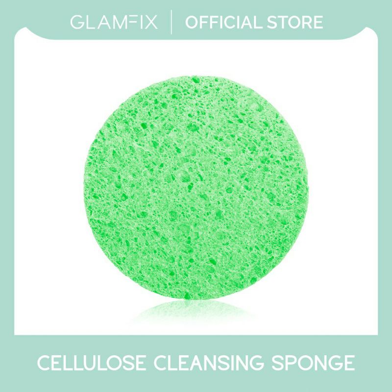 GLAMFIX CELLULOSE CLEANSING SPONGE 1PCS  RANDOM COLOR