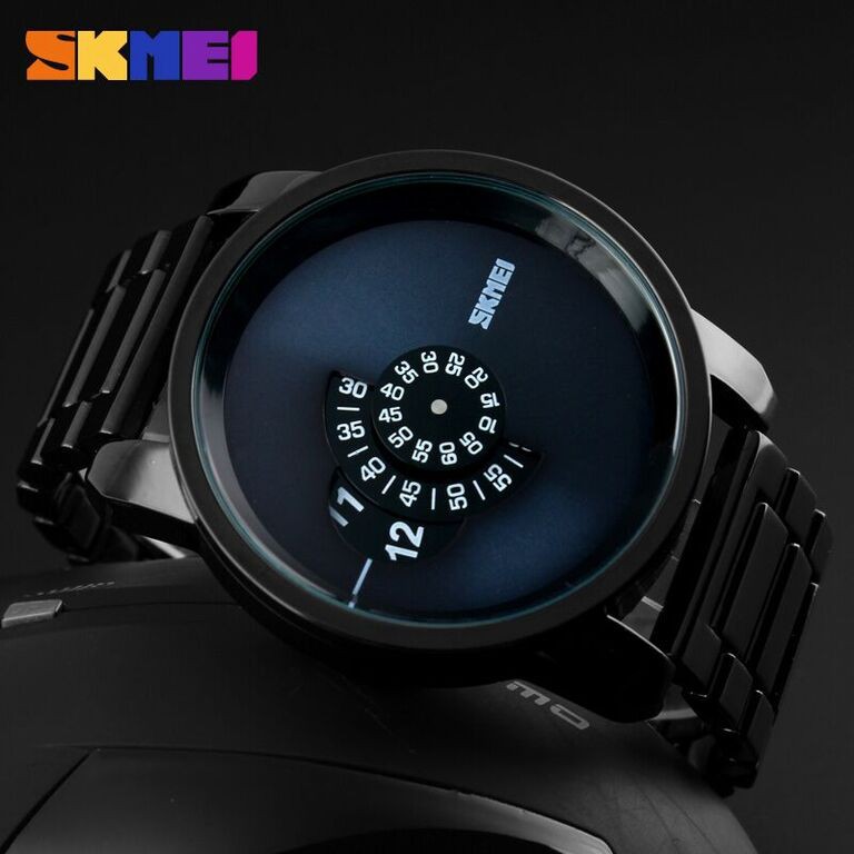 SKMEI 1171 Jam Tangan Pria Analog Tali Stainless WATCHKITE WKOS