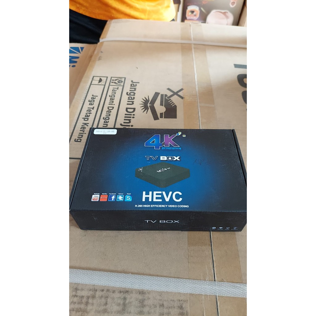 TV Box MXQ HEVC 5G 4k Ultra HD - Ram 2Gb - Rom 16 Gb TV Box Android Tv