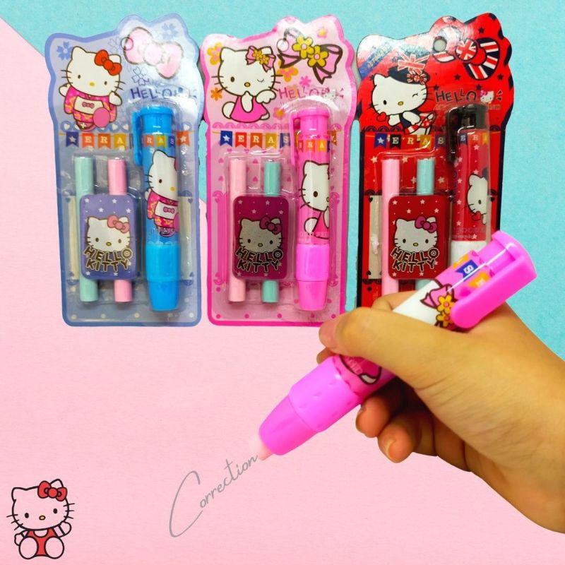 

Penghapus Pensil Hello Kitty Refil (isi 2)