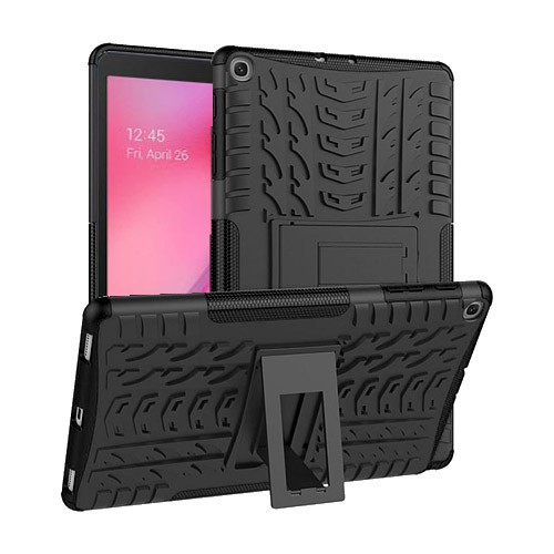 Car Tire Rugged Armor Shockproof Case Casing Cover Kick Stand Samsung Galaxy Tab A 10.1 2019 T510 T515