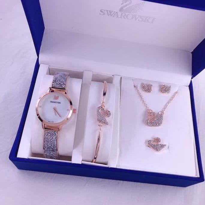 TERBARU JAM TANGAN SWAROVSKI SET 2436 TERLARIS