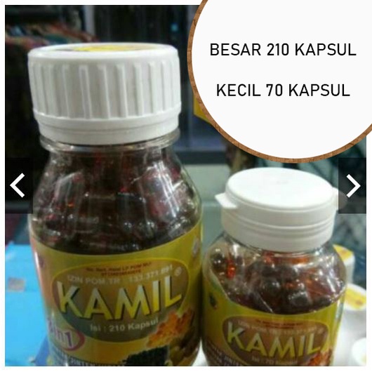 Obat herbal KAMIL 3 in 1 cair kandungan minyak jinten hitam minyak zaitun propolis