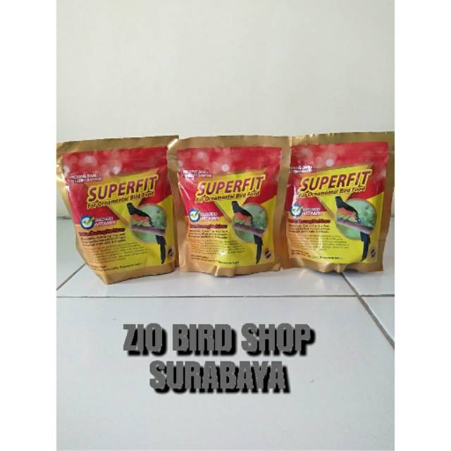 VOER SUPERFIT GOLD Pakan khusus Murai batu untuk harian dan lomba