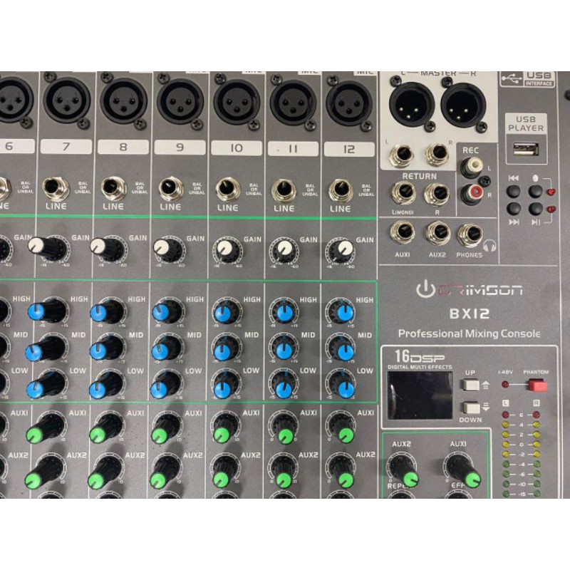 Mixer Crimson 12 Channel BX12 Original