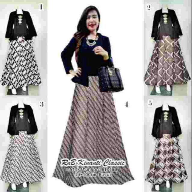 RNB KINANTI CLASSIC ROK BLUS EMBOSS KUTUBARU JARIK SOGAN