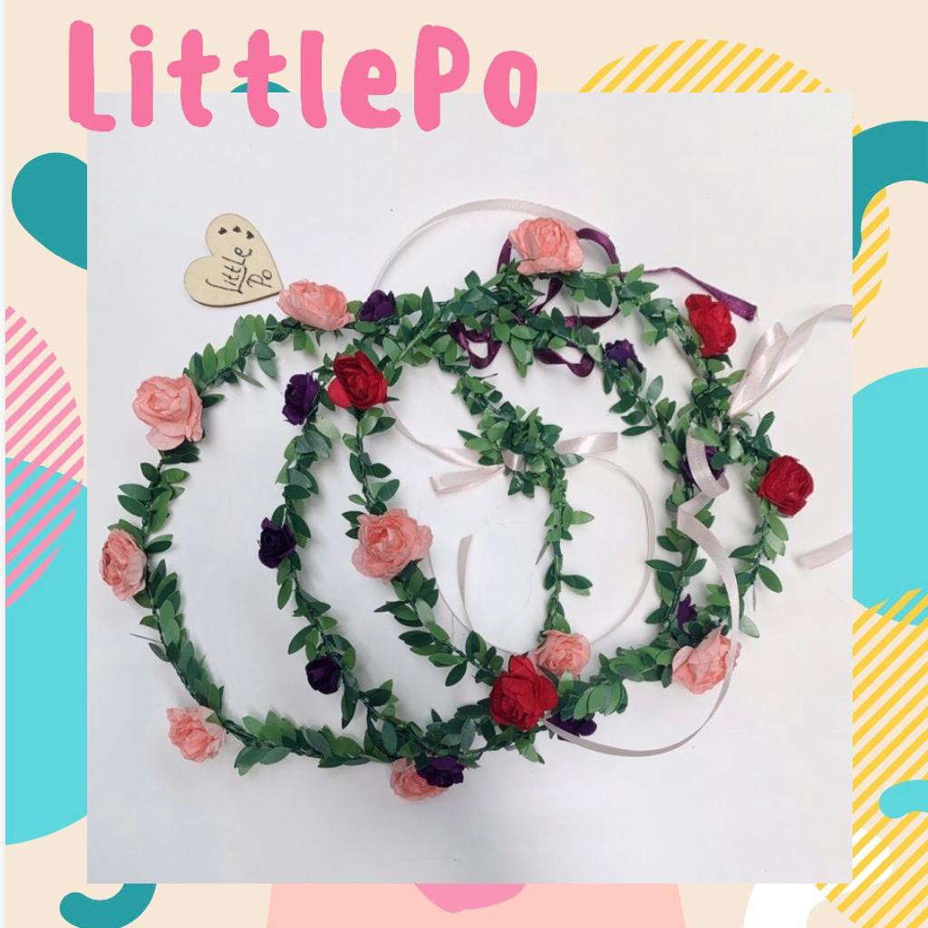 Flower Crown Mahkota Bunga Mahkota Putri Mahkota Anak Dewasa Mahkota Bunga Rustik